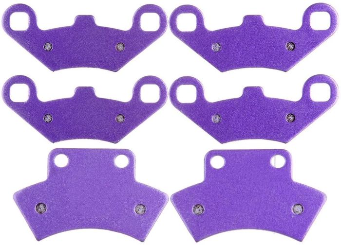 Brake Pads (FA232) For Polaris-3 Pairs Front And Rear 