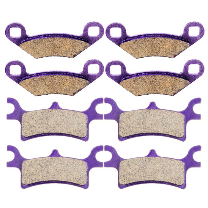 Brake Pads (FA314) For Polaris-4 Pairs Front And Rear 