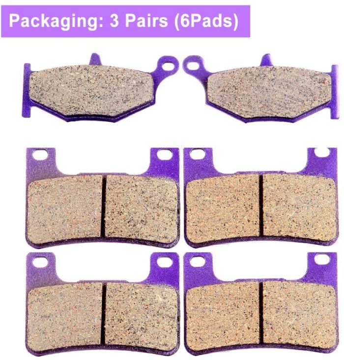 Brake Pads (FA379) For Suzuki-3 Pairs Front And Rear 