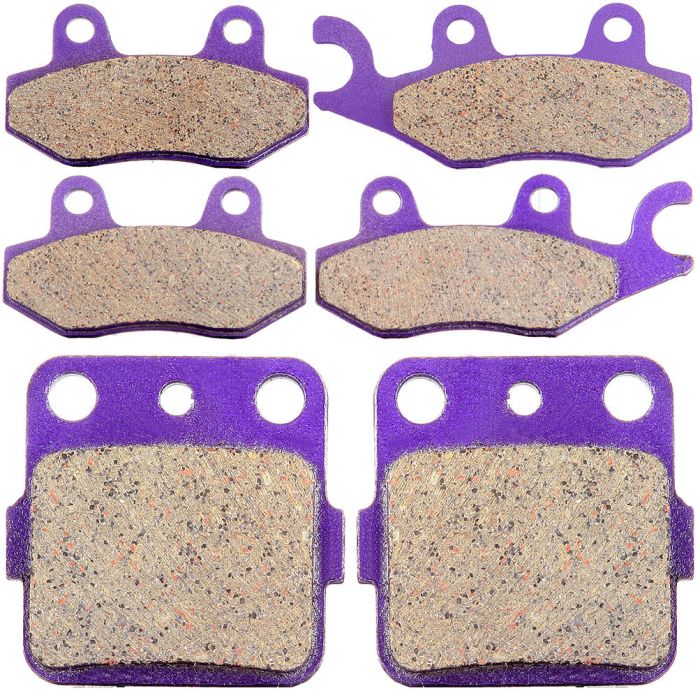 3 Pairs Brake Pads Replacement For 2004-2005 Yamaha All YFZ450 Carbon Fiber