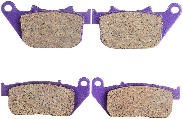 Brake Pads (FA381) For Harley Davidson-2 Pairs Front And Rear