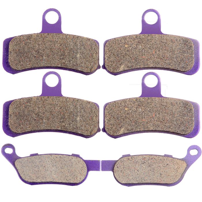 Brake Pads (FA457) For Harley Davidson-3 Pairs Front And Rear 