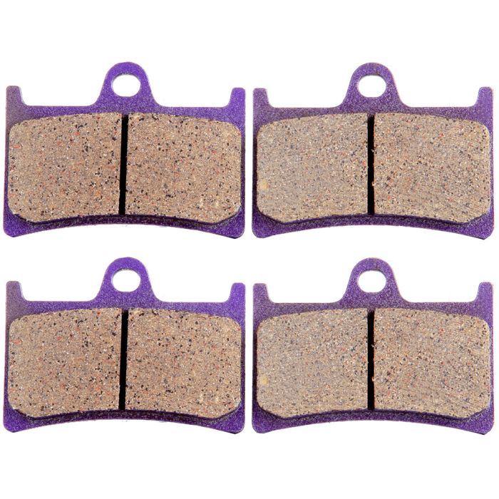 2 Pairs Brake Pads Front For Yamaha YZF R1M YZF R1S 2016-2017 Carbon Fiber