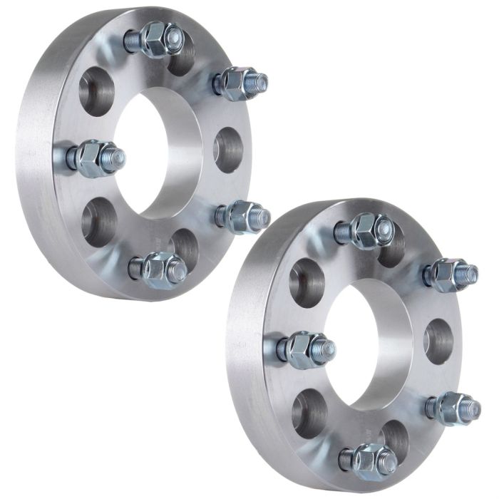 2Pcs 1.25 inch 5x5.5 5 Lug Wheel Spacers For 95-96 Buick Roadmaster 97-02 Chevrolet Express 1500 