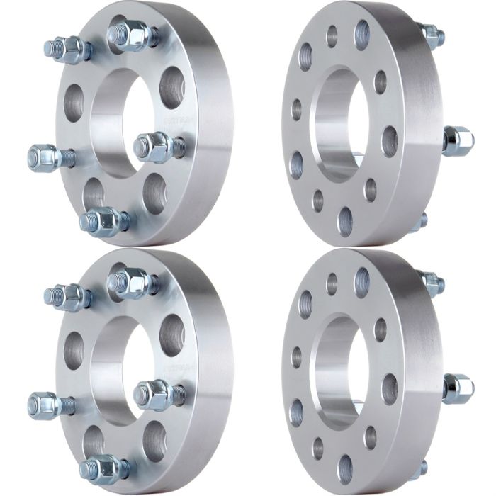 4Pcs 1.25 inch 5x5.5 5 Lug Wheel Spacers For 97-02 Chevrolet Express 1500 96-98 GMC C1500