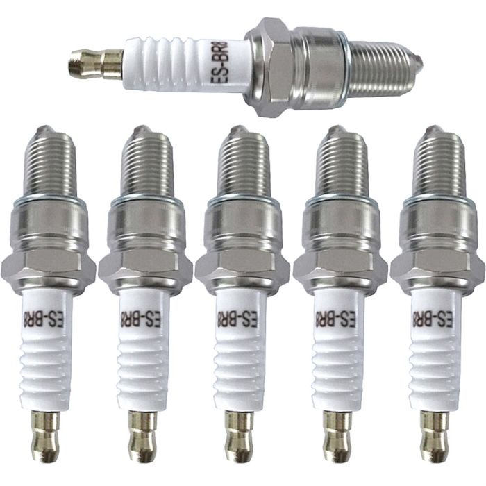 6PCS - Spark Plug Standard Resistor BR 8 ES (5422)-New