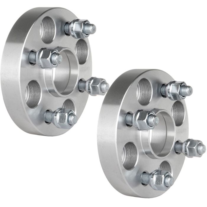 1 inch 4x100 4 Lug HubCentric Wheel Spacers(54.1mm Bore, 12x1.5 Studs) For 00-05 Toyota Echo 04-06 Scion XB- 2PCS