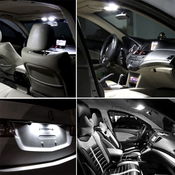 15x Full Set White Interior Package LED Light Combo For Nissan Murano 03-08+ Tag