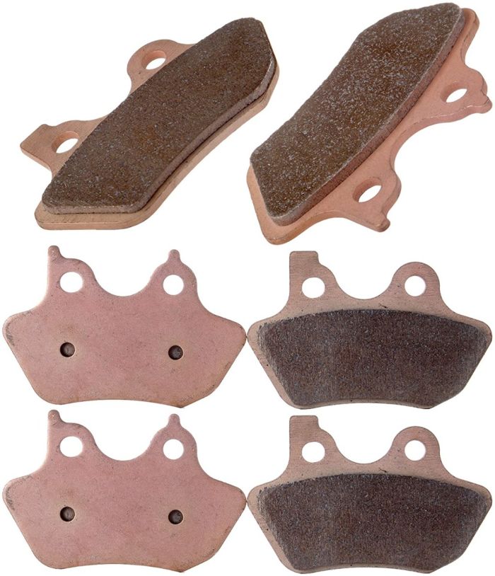 Brake Pads (FA400) For Harley Davidson-3 Set Front And Rear 