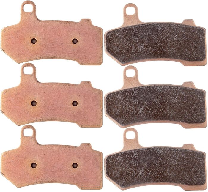 Brake Pads (FA409) For Harley Davidson-3 Pairs Front And Rear 