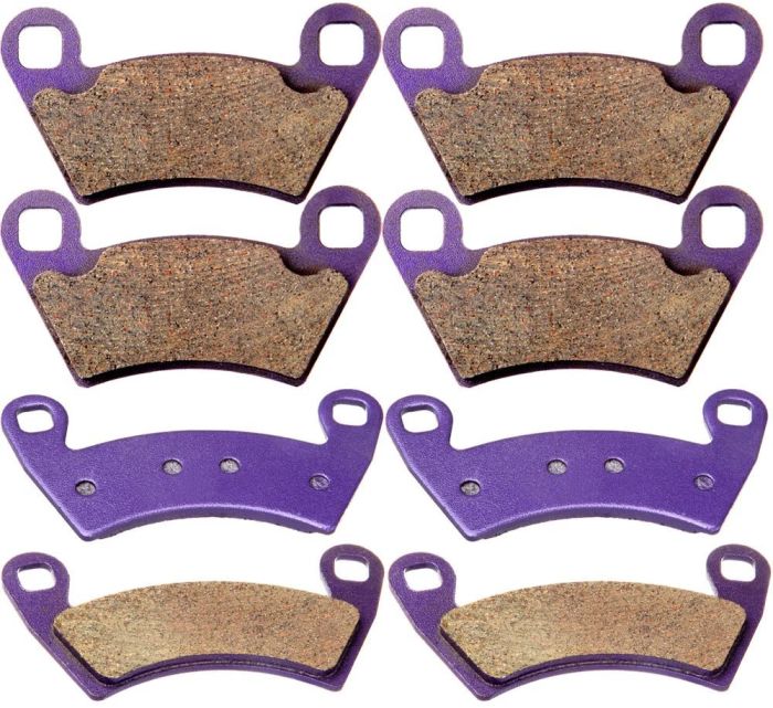 Brake Pads (FA354) For Polaris-4 pairs Front And Rear 