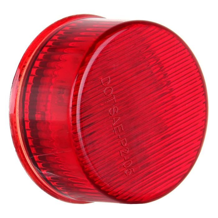 10Pcs Red Round Side Marker Light 2inch 9LED 16 Western Star 5700XE 14 Kenworth K370 For Truck Trailer 12V