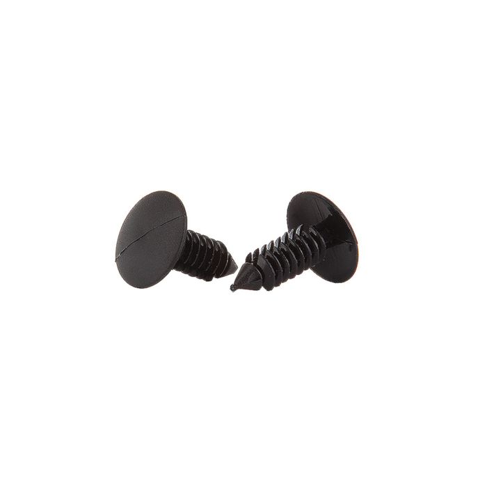 100pcs pushtype fender retainer nylon black fasteners carclips for Jeep #6030441
