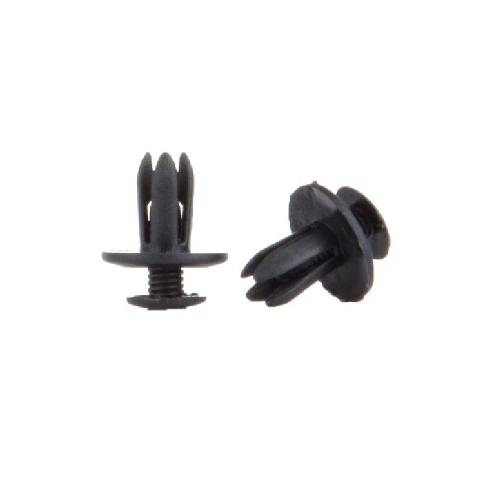 100pcs fender retainer nylon black fasteners car clips for Kawasaki #90467-06017