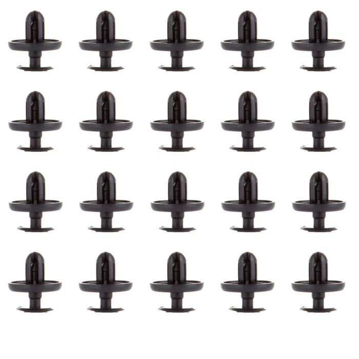 Nylon Black fender bumper fastener car clips(90467-10183,88970767)