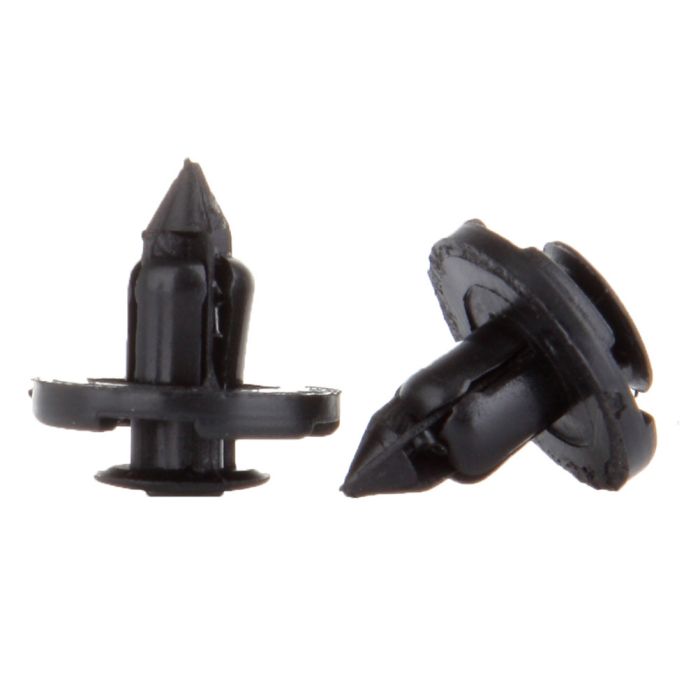20pcs fender retainer nylon black fasteners carclips for Mitsubishi #01553-09321