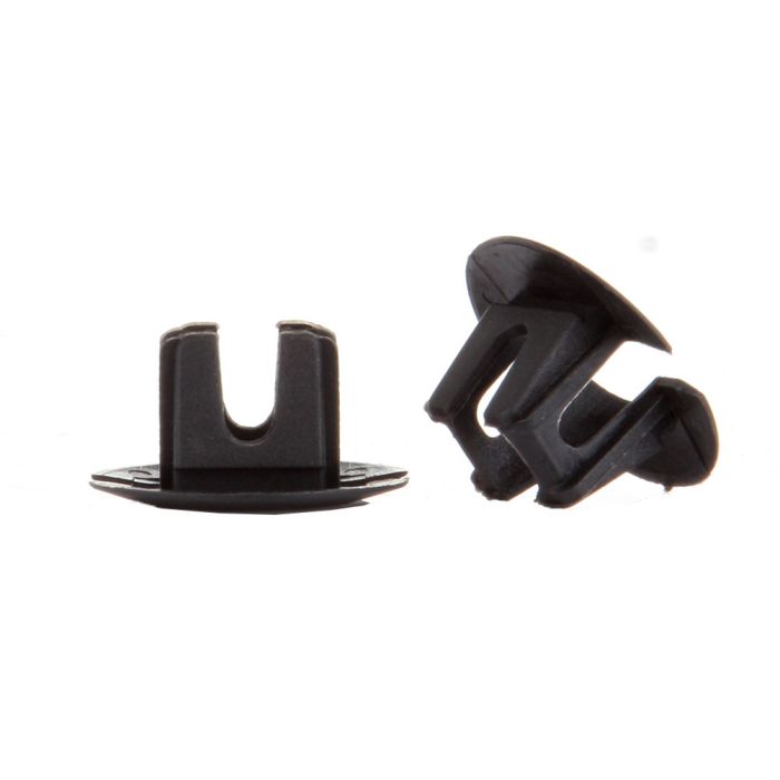 30pcs push-type fender retainer nylon black fasteners carclips for GMC #15733970