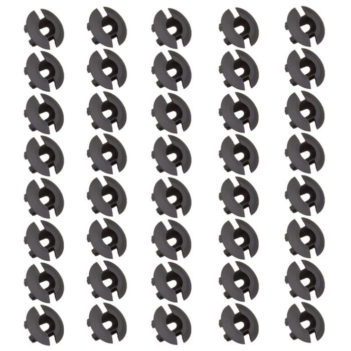 Nylon Black fender bumper fastener car clips(15733970)-50 Piece