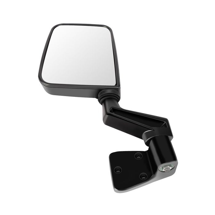 Side View Mirrors For 97-02 Jeep Wrangler TJ Black Manual Passenger Driver 2Pcs