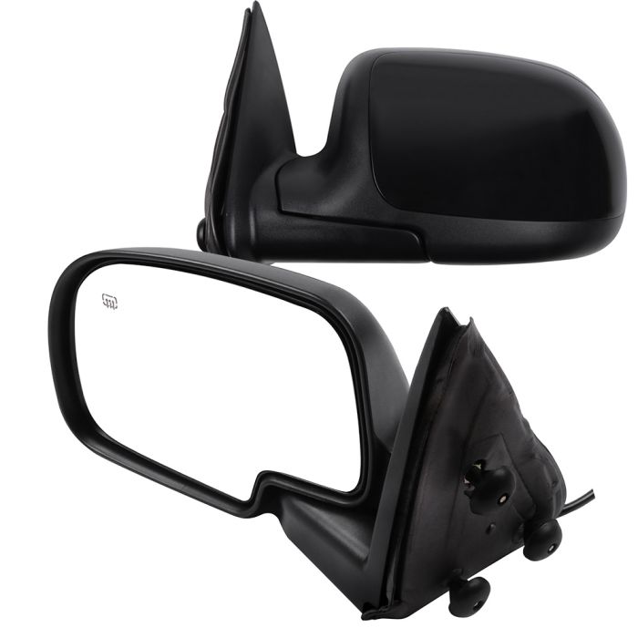 Power Heated Driver Side View Mirror For 00-02 GMC Yukon 02 Chevrolet Avalanche 1500 