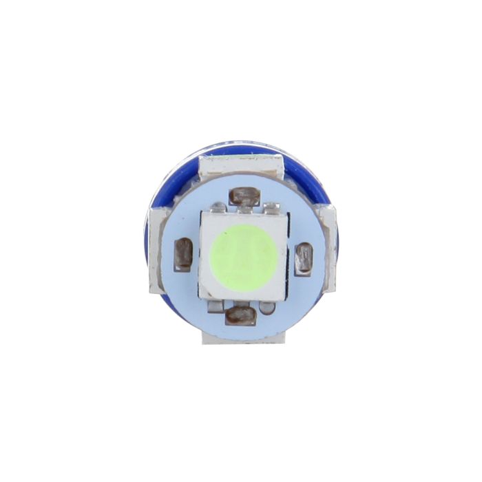 10Pcs Ice Blue 5-SMD LED Dome Map Reading Light Bulbs Lamp BA9s H6W 3886X
