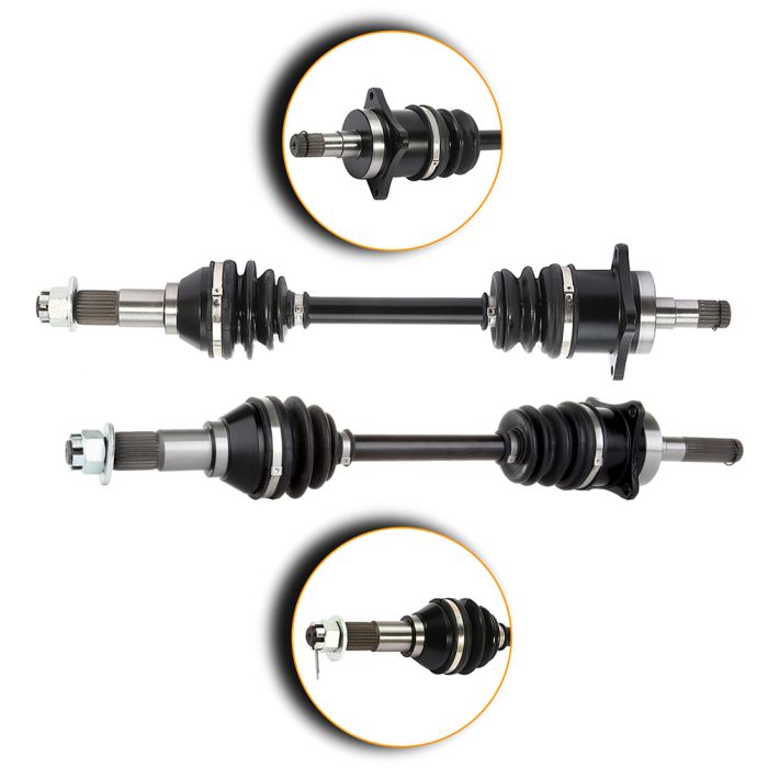 For Can-Am Outlander 800 4x4 2007 2008 2Pcs Front Right Left CV Joint Axles