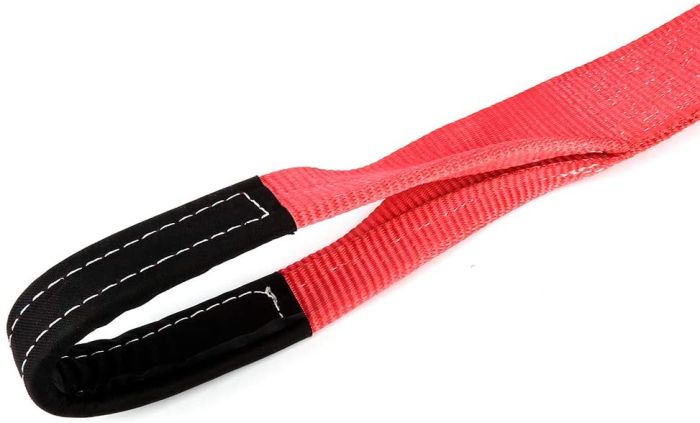 Red Tie Down Straps 3 inch 65 feet 17500 LBs