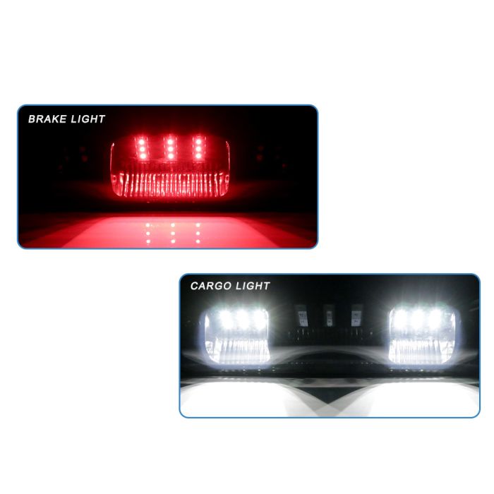 Smoke Lens LED 3rd Brake Light for 2007-2010 Ford Explorer Sport Trac/2006-2008 Lincoln Mark LT 