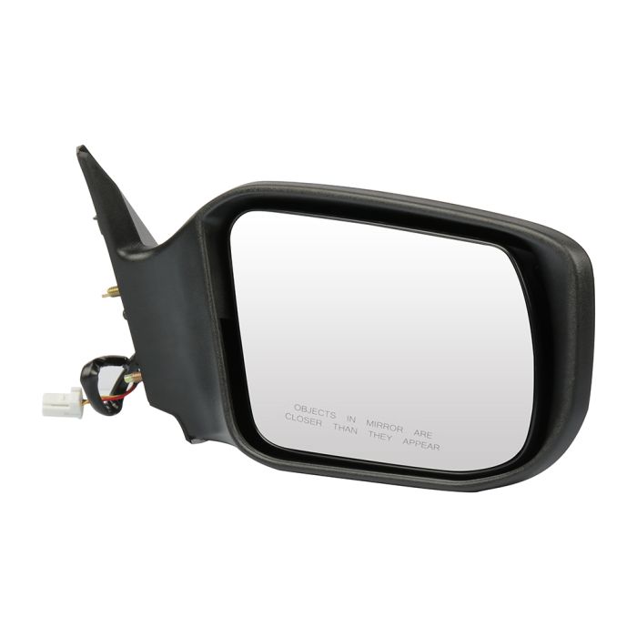 2013-2018 Nissan Altima Passenger Side View Mirror Black Power Adjustment Non-Fold ( NI1321223 )