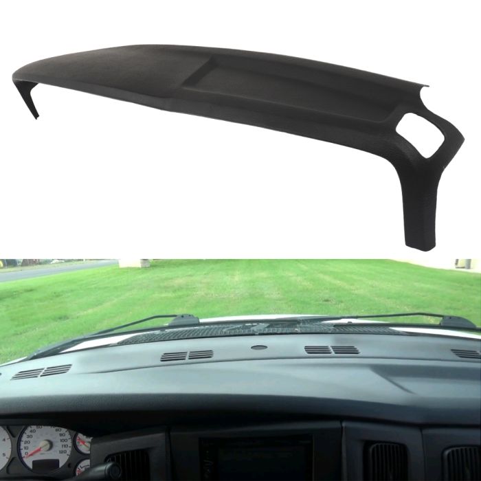 Dash Cover Black Fit for 2002-2005 Ram ( 02ITM3706BBK ) 