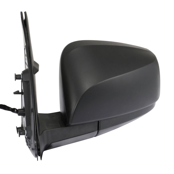 2016-2021 Toyota Tacoma Driver Side View Mirror Power Heated Manual Fold Black (TO1320356)