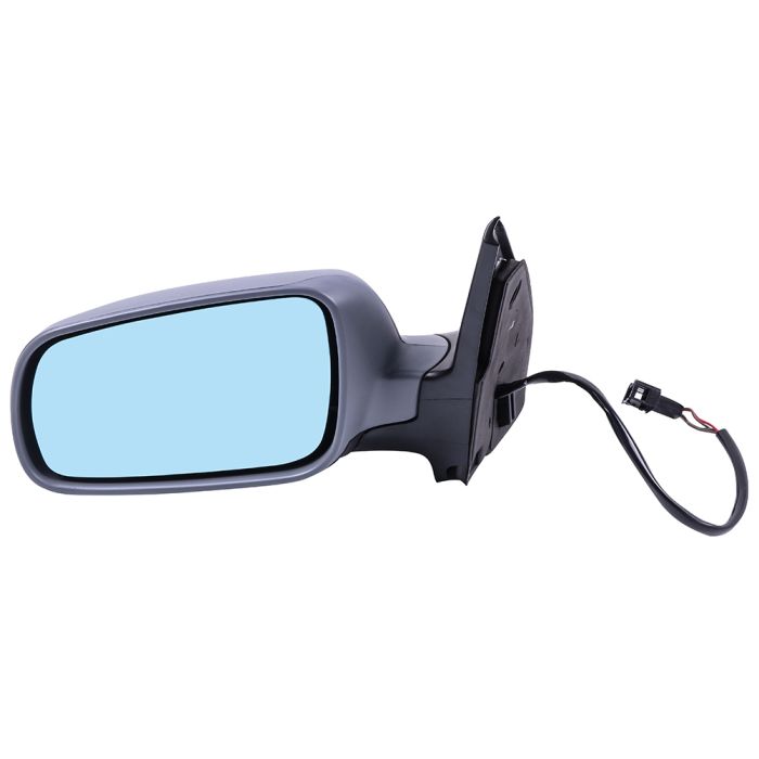 Driver Side View Mirror For 99-06 Volkswagen Golf 99-10 Volkswagen Jetta w/Blue Tint Power Heated Manual Fold