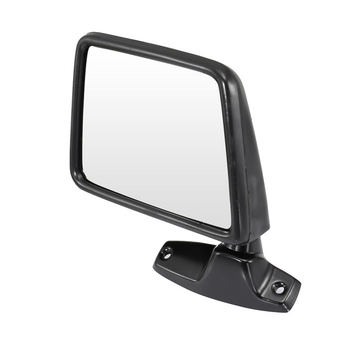 Driver Side Mirror For 84-90 Ford Bronco II 83-92 Ford Ranger Black Manual Fold