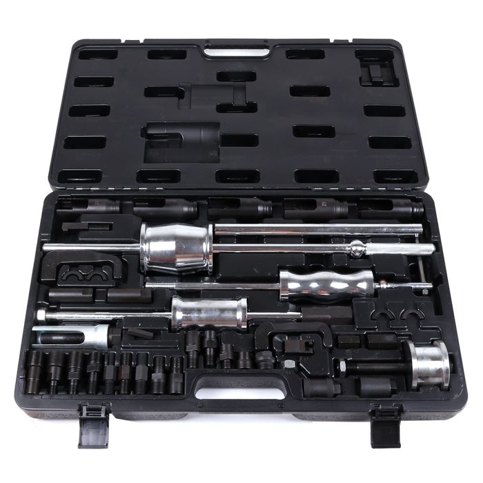 40Pc Diesel Common Rail Injector Puller Set Remover Master Injection Tool Kit