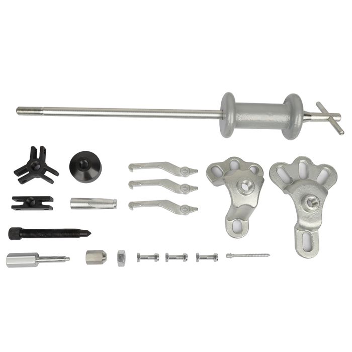 New Slide Hammer Dent Puller Tool Kit Wrench Adapter Axle Bearing Hub Auto Kits
