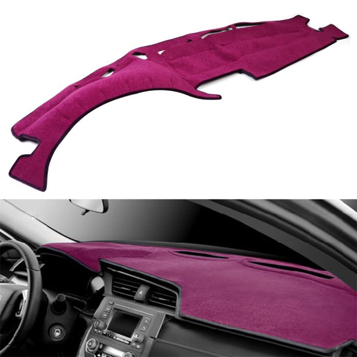 Dash Cover Mat Burgundy Fit for Ford F150 