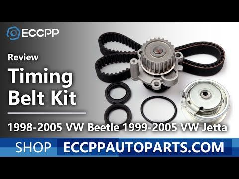 Timing Belt Kit Water Pump For Volkswagen 99-05 Beetle Jetta 2.0L (ITM296WP)