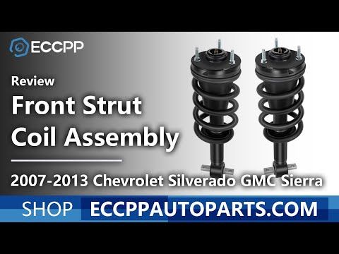 Complete Strut Assembly Fits 07-13 Chevrolet Silverado 1500 GMC Sierra 1500