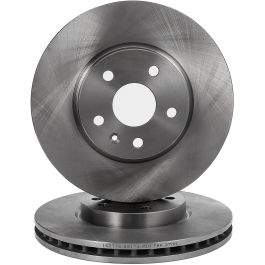 Front & Rear Drilled Brake Rotors + Pads for Buick LaCrosse Regal Chevy Malibu
