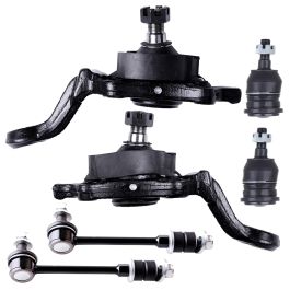 2004-2005 Toyota Tundra Front Sway Bars Ball Joints Upper & Lower 6Pcs