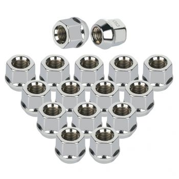 12x1.5 Wheel Lug Nuts for Acura-16pcs Open End