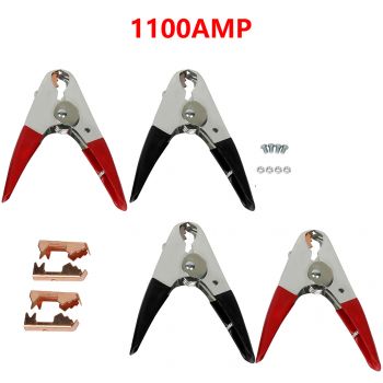 Battery Booster Cable Parrot Clamps 1100AMP - 4PCS