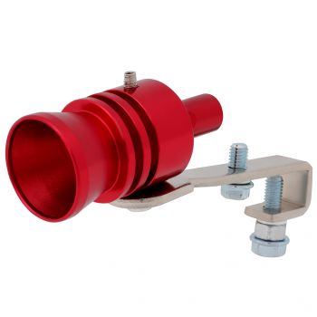 Universal Turbo Sound Exhaust Muffler Pipe Whistle Aluminum Roar Maker New