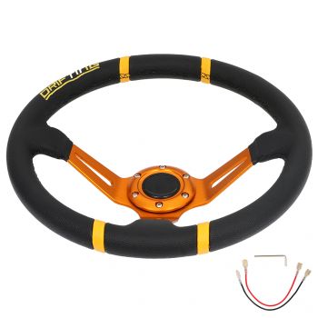 350MM Universal Steering wheel-1pc