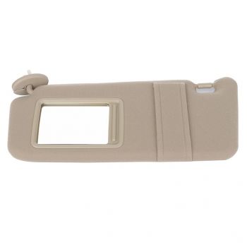 Sun Visor Beige Left Driver Side with Sunroof  for Toyota (74320-0T022)- 1 PC