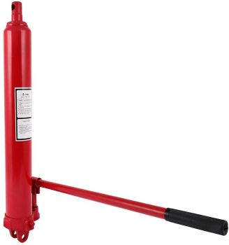 8 tons Long Manual Hydraulic Jack Pump Engine Lifting Gourd Cherry Picker red