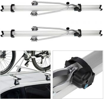 2-Bike Rack Roof Mount Bicycle Carrier - 2pc