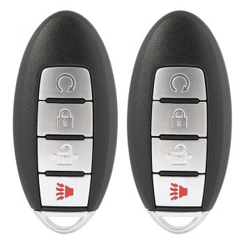 Remote Ignition key fob replacement for Nissan for Rogue 17-18 S180144109 2 PCS