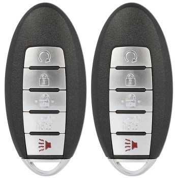 Remote Ignition key fob replacement for Nissan for Rogue 19 S180144110 2 PCS