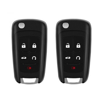 Keyless Entry Fob Shell Case OHT01060512 for Buick Chevy 2 pcs